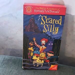 VHS TAPE - "The Wacky Adventures Of Ronald McDonald" Scared Silly Movie